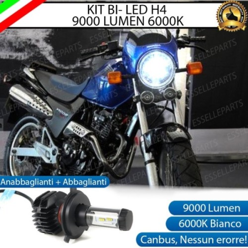 Kit Full LED Lampada H4 9000 LUMEN 6000K Honda FX Vigor 650 1999-2002