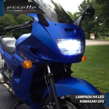 Kit Full LED Lampada H4 9000 Lumen Anabbaglianti Abbaglianti per KAWASAKI GPZ 1100 1995-1998