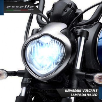 Kit Full LED Lampada H4 9000 Lumen per KAWASAKI Vulcan S 650 2017-2019 Cafe