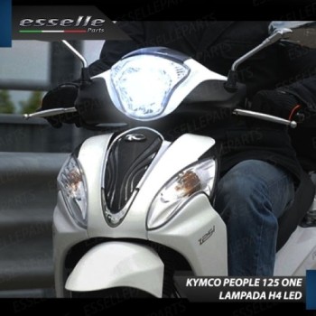 Kit Full LED Lampada H4 9000 Lumen per KYMCO People 125i 2014-2016 One
