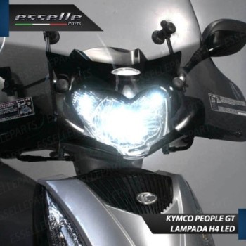 Kit Full LED Lampada H4 9000 Lumen per KYMCO People 300i 2016-2020 GT ABS