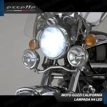 Kit Full LED Lampada H4 9000 Lumen Anabbaglianti Abbaglianti per MOTO GUZZI  Eldorado 1400 (2017-2020)