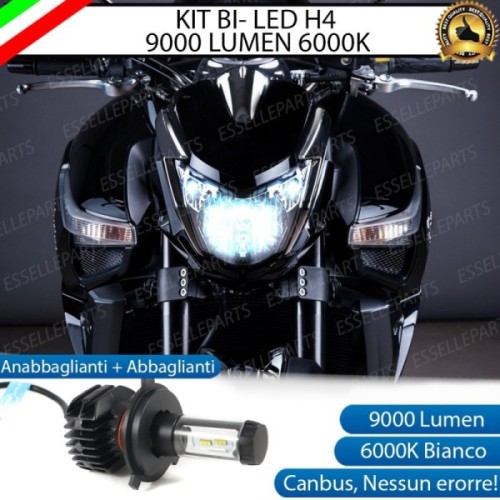 Kit Full LED Lampada H4 9000 Lumen per SUZUKI B-King GSX 1300 2007-2012
