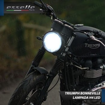 Kit Full LED Lampada H4 9000 Lumen per Triumph Boneville Speedmaster 1200 2018-2020