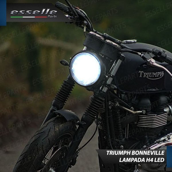 Kit Full LED Lampada H4 9000 Lumen per Triumph Boneville T120 2016-2020