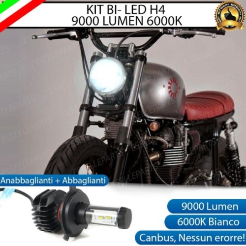 Kit Full LED Lampada H4 9000 Lumen per Triumph Scrambler 865 2006-2017