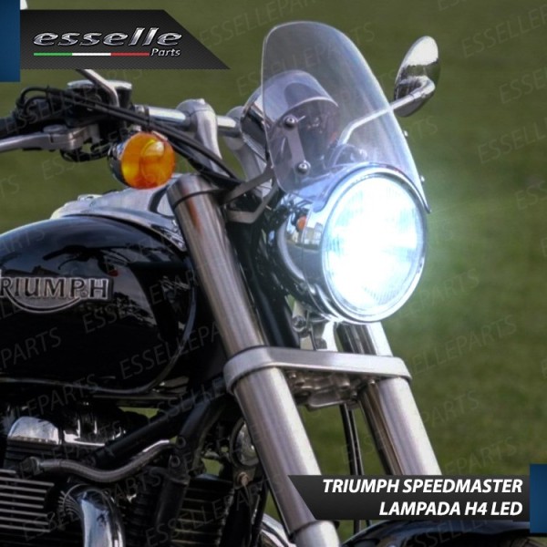 Kit Full LED Lampada H4 9000 Lumen per Triumph Speedmaster 2005-2010
