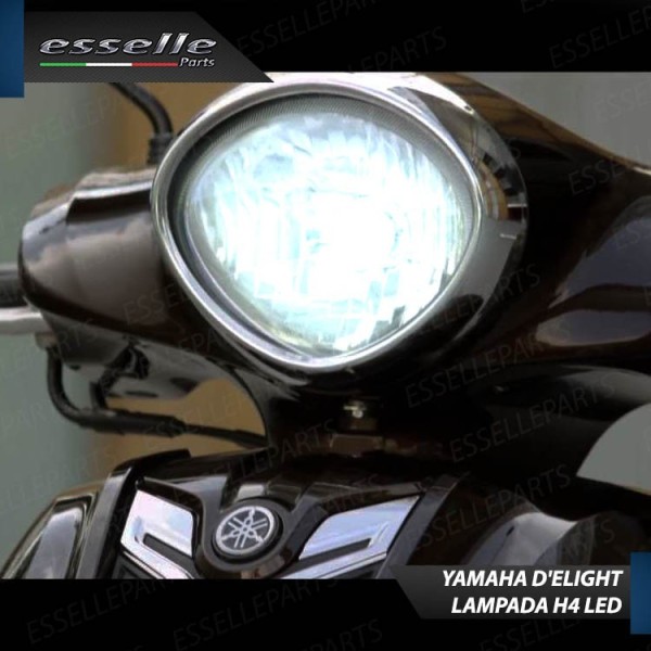 Kit Full LED Lampada H4 9000 Lumen per YAMAHA D'Elight 125 2014-2017