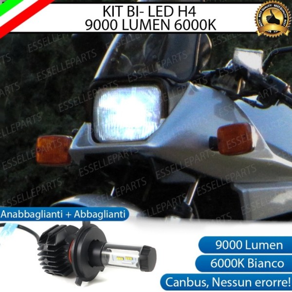 Kit Full LED Lampada H4 9000 Lumen per SUZUKI GSX 1100 1985-1988 EFE