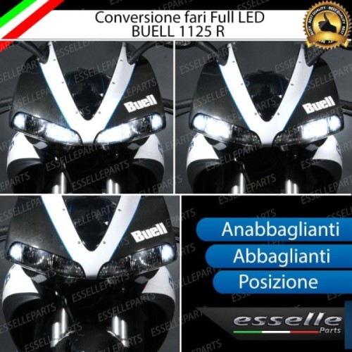 Conversione Fari Full LED - ULTRA COMPATTA - per BUELL 1125 R 2007-2011