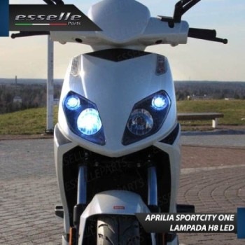 Conversione Fari Full LED - ULTRA COMPATTA - per APRILIA Sportcity 50 2008-2012 One
