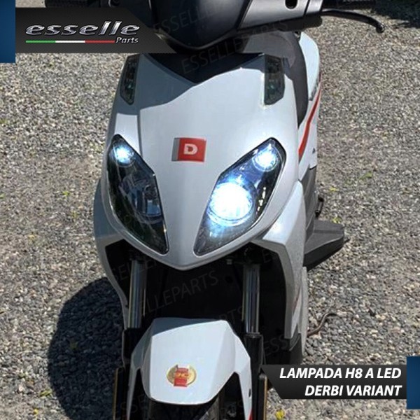 Conversione Fari Full LED - ULTRA COMPATTA - per DERBI Variant 125 2010-2017
