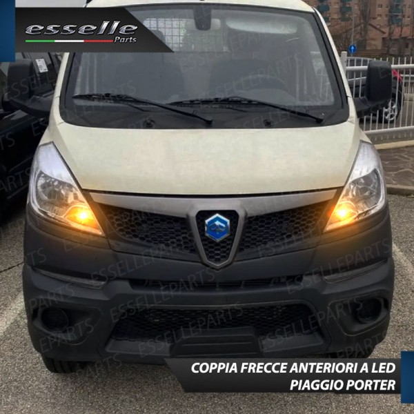 Coppia Frecce Anteriori PY21W 35 LED Canbus PIAGGIO PORTER NP6