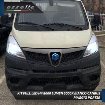 Coppia Lampade H4 LED 8000 Lumen per Piaggio Porter NP6 Coppia Lampade H4 LED 8000 Lumen per Piaggio Porter NP6