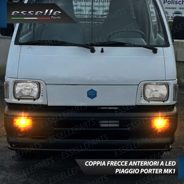 Coppia Lampade P21W BA15S 35 LED CANBUS PER Piaggio Porter I PER FRECCE DIREZIONALI ANTERIORI