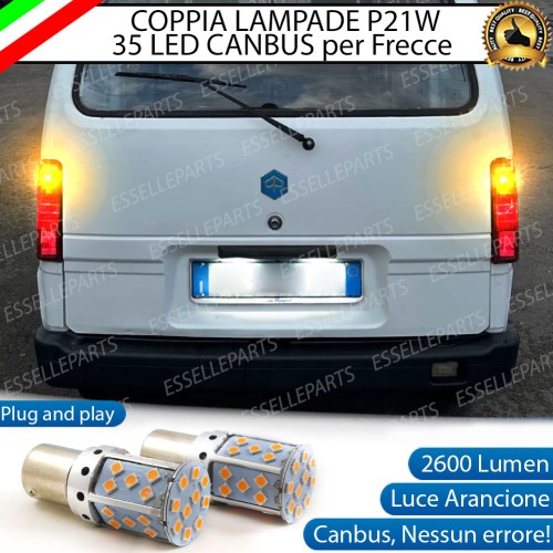 Coppia Frecce Posteriori P21W 35 LED Canbus PIAGGIO PORTER I