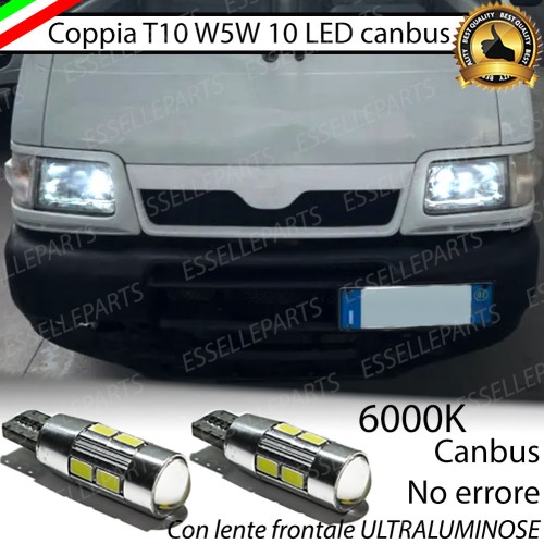 Luci posizione 10 LED Canbus Specifiche per PIAGGIO PORTER II