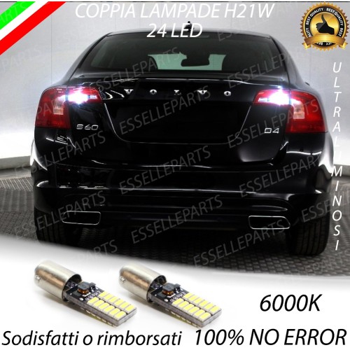 Luci Retromarcia Led Canbus VOLVO S60 II Luce Bianca No Error