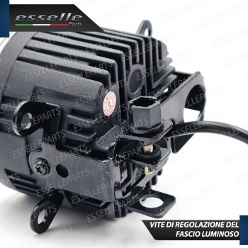 Set Proiettori Lenticolari Led Fendinebbia Peugeot 4007 Fumè Set Proiettori Lenticolari Led Fendinebbia Peugeot 4007 Fumè