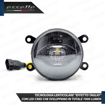 Set Proiettori Lenticolari Led Fendinebbia Renault Laguna 2 Fumè