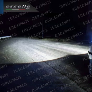Set Proiettori Lenticolari Led Fendinebbia Renault Scenic 3 Fumè