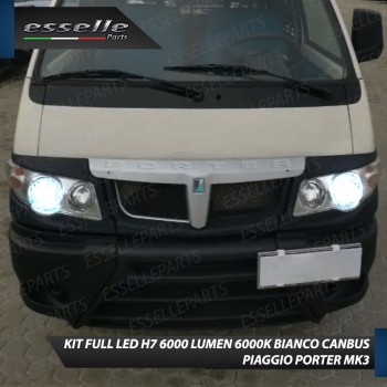 Kit Full LED H7 6000 LUMEN Abbaglianti Specifici per PIAGGIO PORTER III Kit Full LED H7 6000 LUMEN Abbaglianti Specifici per PIAGGIO PORTER III