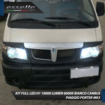 Kit Full LED coppia H1 - ULTRA COMPATTA - 10000 LUMEN abbaglianti PIAGGIO PORTER III Kit Full LED coppia H1 - ULTRA COMPATTA - 10000 LUMEN abbaglianti PIAGGIO PORTER III
