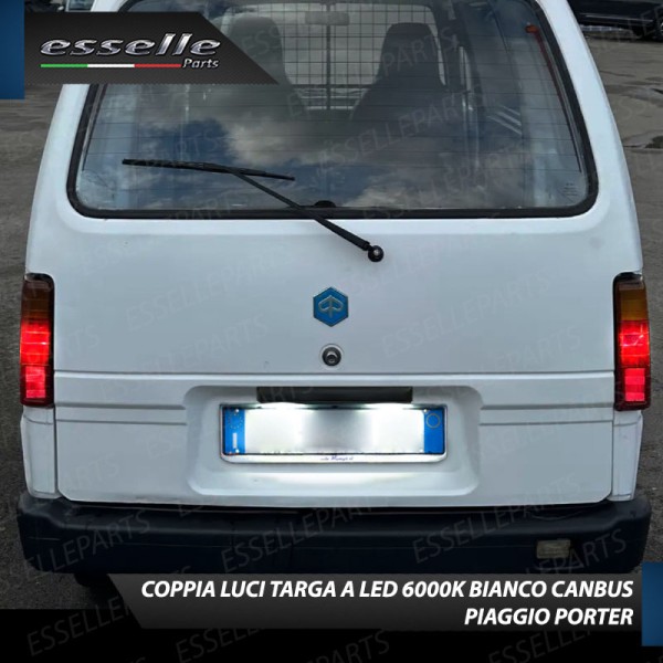 Luci targa 5 LED Canbus PIAGGIO PORTER III