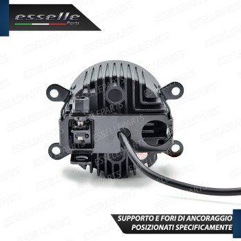 Set Proiettori LED Fendinebbia + Luci Diurne LED Smart FORFOUR 2 Argento