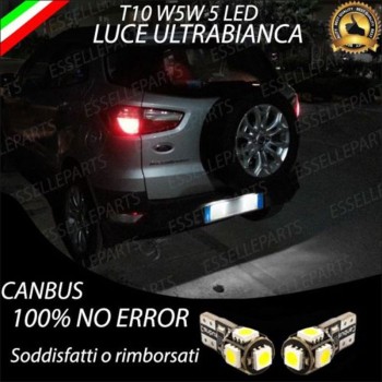 Luci targa 5 LED Canbus