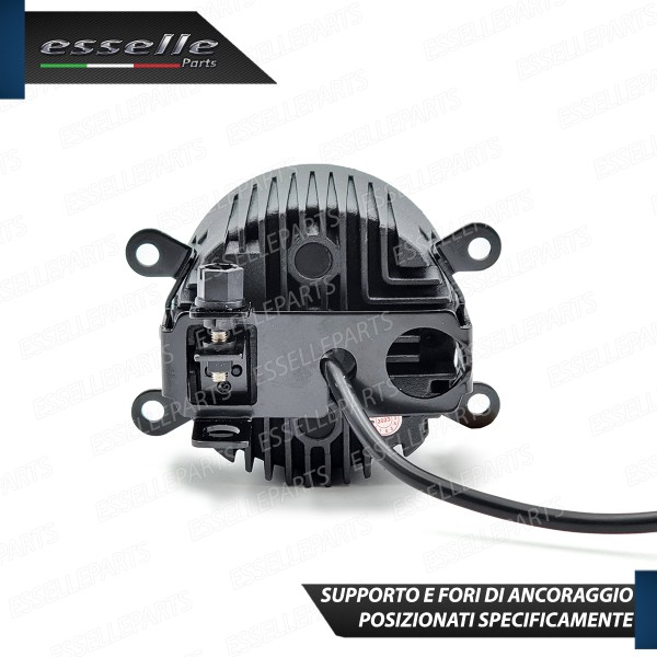 Set Proiettori LED Fendinebbia + Luci Diurne LED Jeep Compass 2 Argento