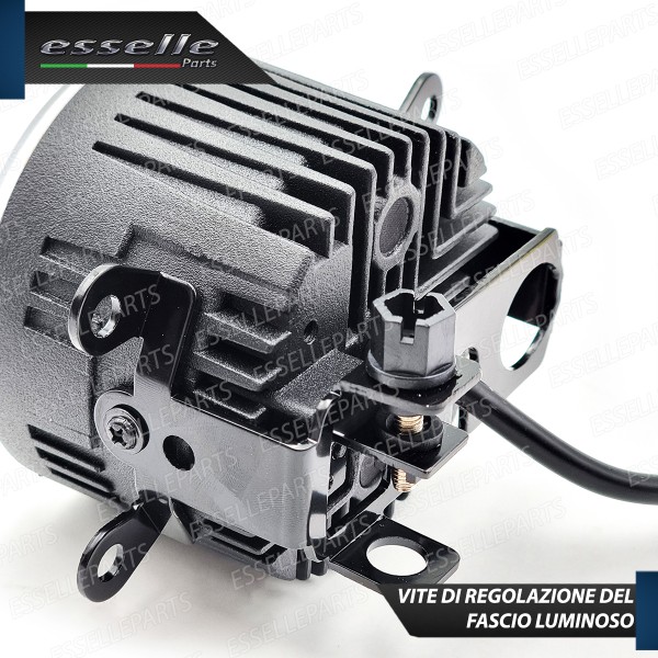 Set Proiettori LED Fendinebbia + Luci Diurne LED Jeep Compass 2 Argento