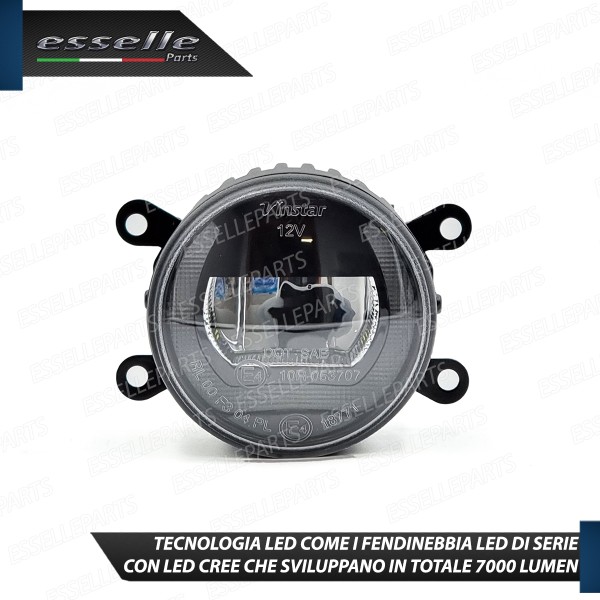 Set Proiettori LED Fendinebbia + Luci Diurne LED Suzuki Swift 6 Nero Fumè