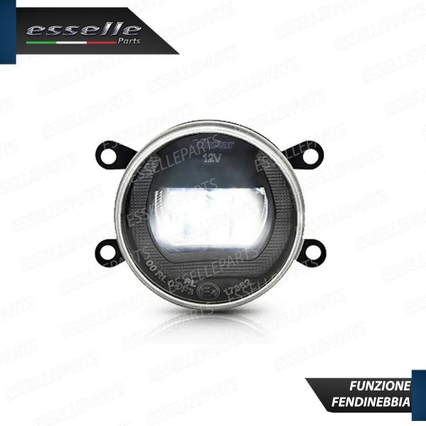 Set Proiettori LED Fendinebbia + Luci Diurne LED Suzuki Swift 6 Nero Fumè