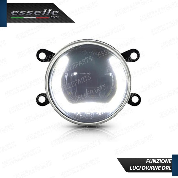 Set Proiettori LED Fendinebbia + Luci Diurne LED Opel Agila B Nero Fumè