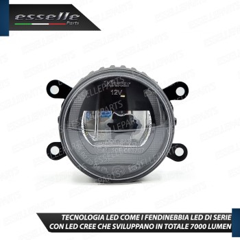Set Proiettori LED Fendinebbia + Luci Diurne LED Subaru Subaru Xv Nero Fumè
