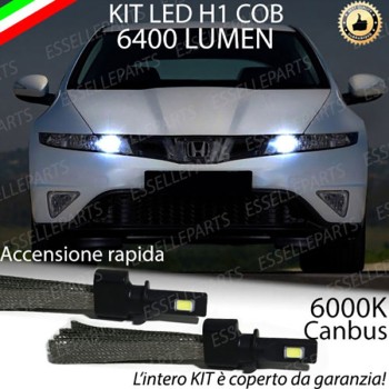 Kit Full LED H1 Abbaglianti 6400 LUMEN HONDA CIVIC VIII Kit Full LED H1 Abbaglianti 6400 LUMEN HONDA CIVIC VIII