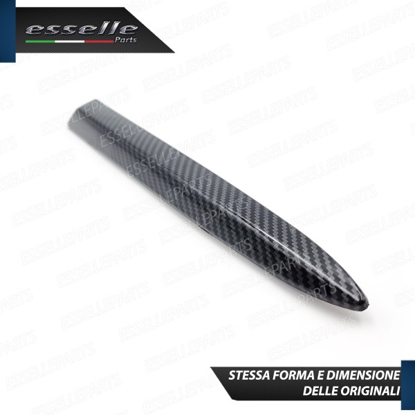 Set Modanature Carbon Look Paraurti Anteriore Fiat 500 Pre-Restyling Fino A 2015