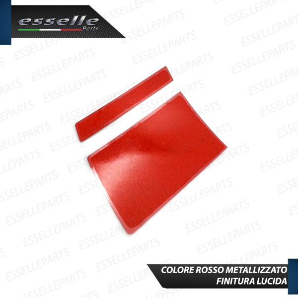 6 X DECALCOMANIE CERCHI IN LEGA RUOTE ADESIVO ROSSO PER OPEL CORSA E
