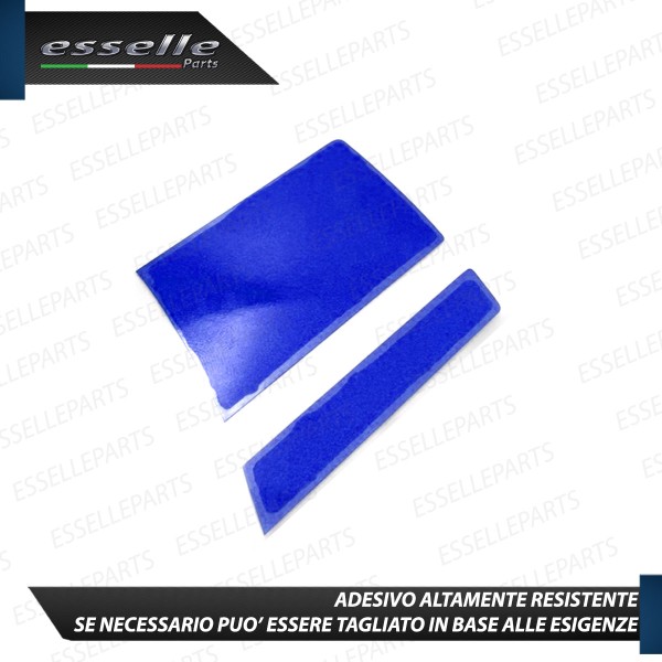6 X DECALCOMANIE CERCHI IN LEGA RUOTE ADESIVO BLU PER OPEL CORSA (E)