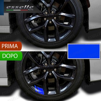 6 X DECALCOMANIE CERCHI IN LEGA RUOTE ADESIVO BLU PER OPEL CORSA (E) 6 X DECALCOMANIE CERCHI IN LEGA RUOTE ADESIVO BLU PER OPEL CORSA (E)