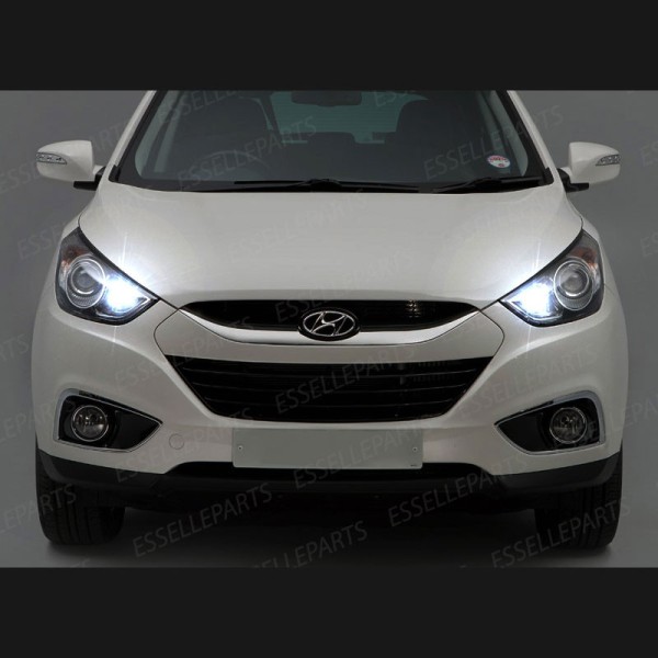Kit Full LED H7 6400 Lumen 6000K bianco Abbaglianti HYUNDAI IX35 fino al 2013