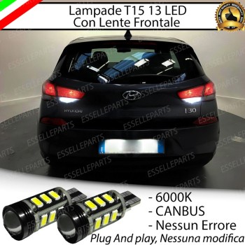 Luci Retromarcia Led Canbus HYUNDAI I30 III 6000K Luce Bianca No Error