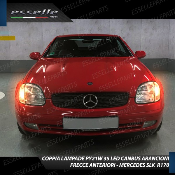Coppia Frecce Anteriori PY21W 35 LED Canbus Mercedes SLK R170