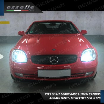 Conversione Fari Full LED 6000K bianco Mercedes SLK R170