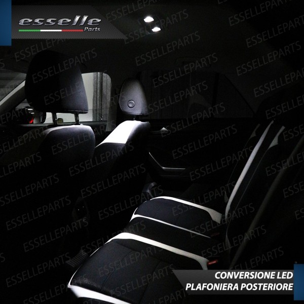 Kit Led interni Completo + LED Alette parasole 6000K Bianco VW T-ROC con interni alogeni