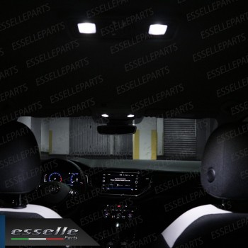 Kit Led interni Completo + LED Alette parasole 6000K Bianco VW T-ROC con interni alogeni