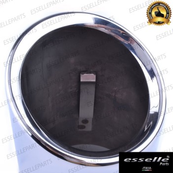 Terminale Di Scarico Cromato Marmitta Finalino Cromato Inox Audi A3 8P Pre-Restyling Terminale Di Scarico Cromato Marmitta Finalino Cromato Inox Audi A3 8P Pre-Restyling