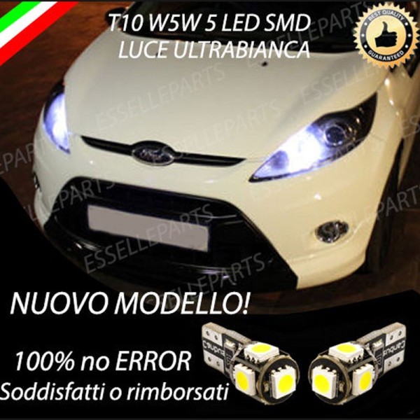 Coppia Luci Posizione 5 LED Canbus Ford Fiesta MK6