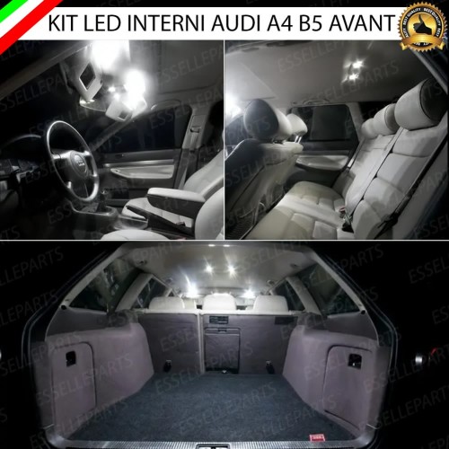 Kit Led interni Medium pack 6000K bianco ghiaccio Audi A4 B5 Avant